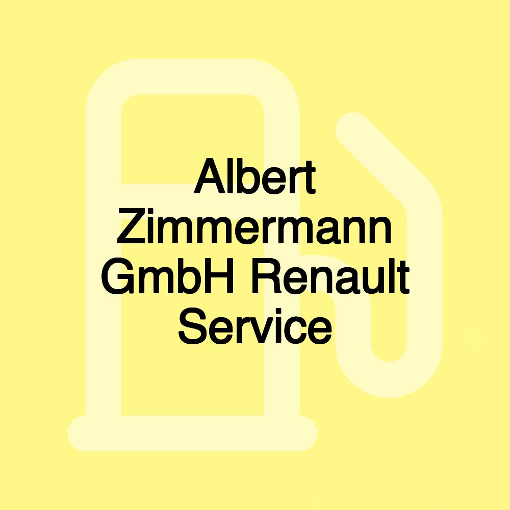 Albert Zimmermann GmbH Renault Service