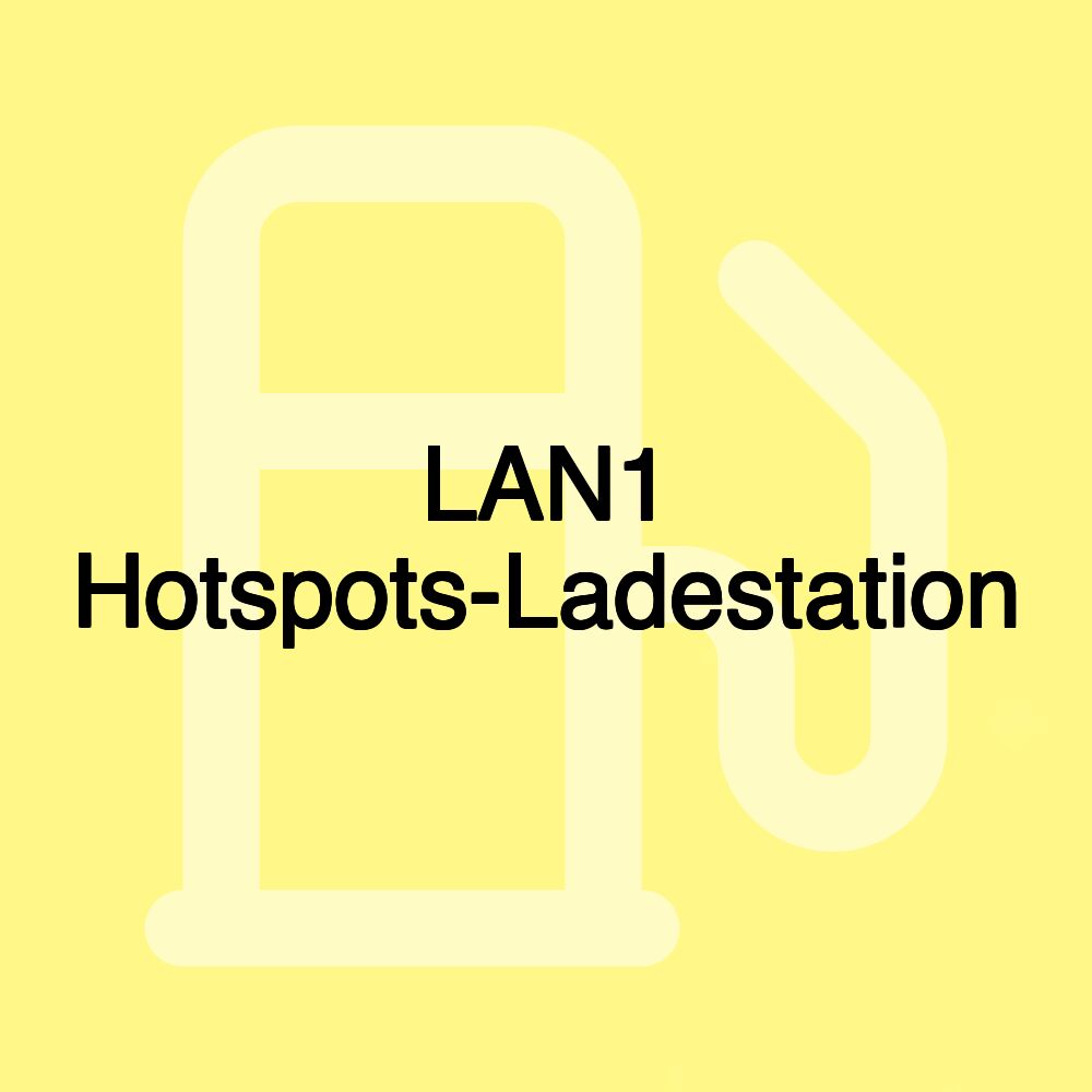 LAN1 Hotspots-Ladestation