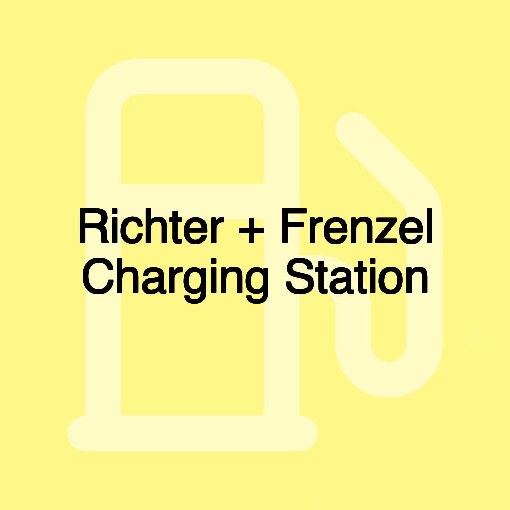 Richter + Frenzel Charging Station