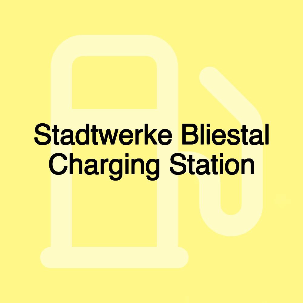 Stadtwerke Bliestal Charging Station