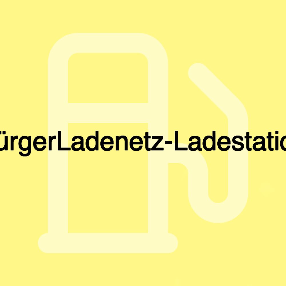 BürgerLadenetz-Ladestation