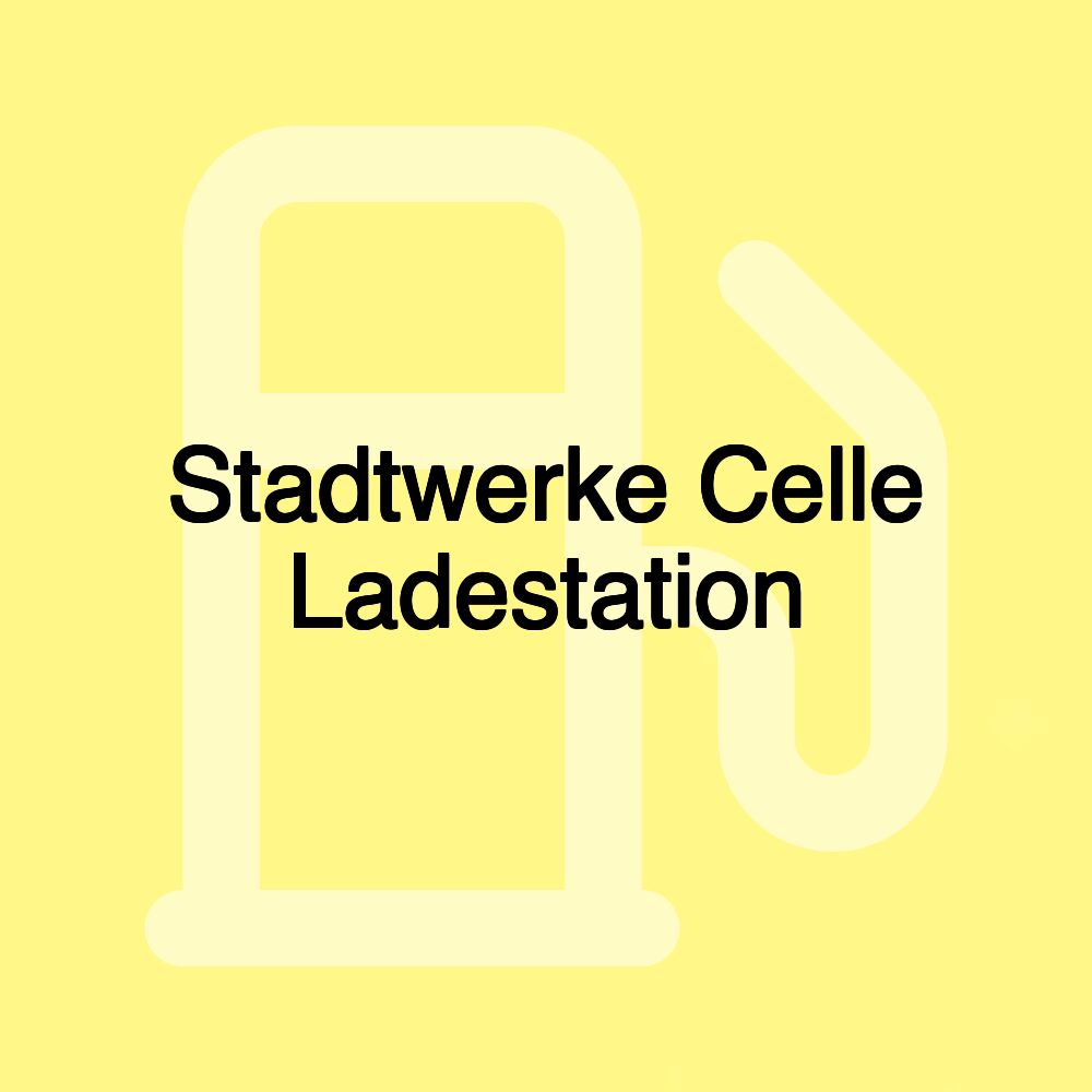 Stadtwerke Celle Ladestation