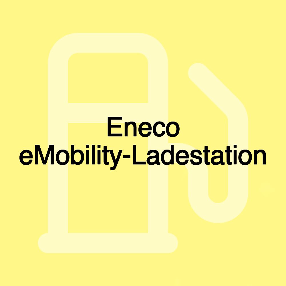 Eneco eMobility-Ladestation