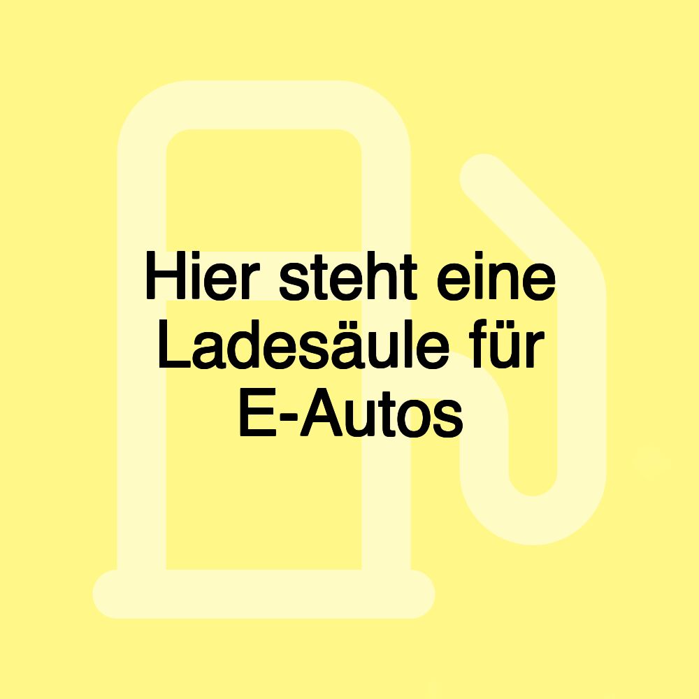 Hier steht eine Ladesäule für E-Autos