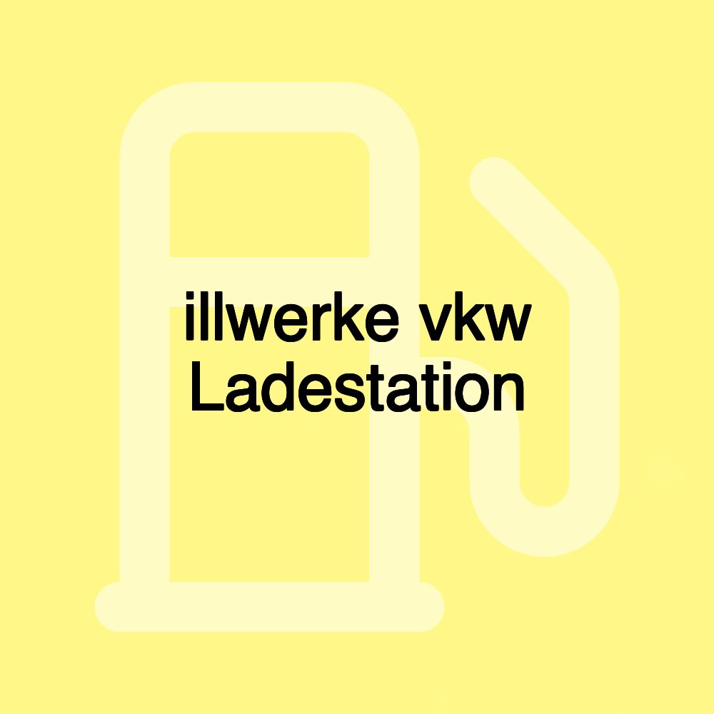 illwerke vkw Ladestation