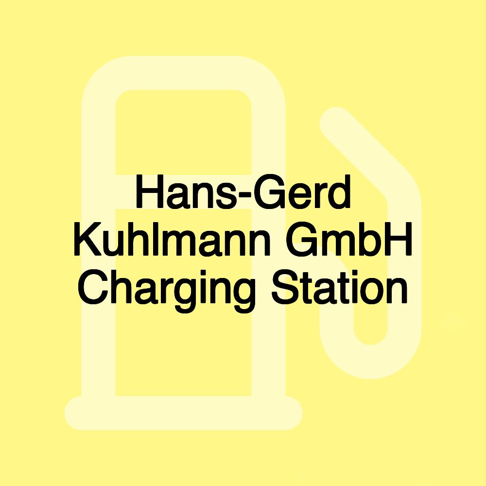 Hans-Gerd Kuhlmann GmbH Charging Station