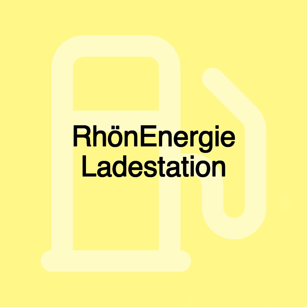 RhönEnergie Ladestation