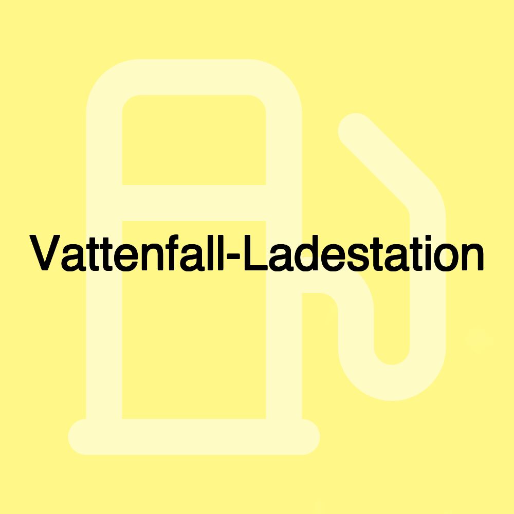 Vattenfall-Ladestation