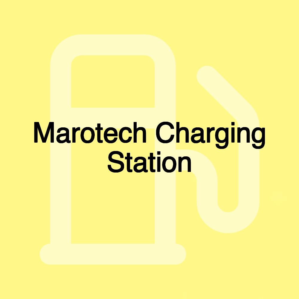 Marotech Charging Station