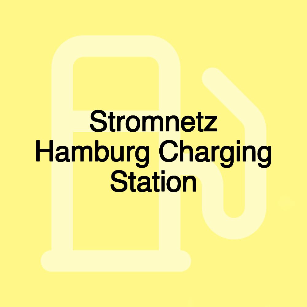 Stromnetz Hamburg Charging Station