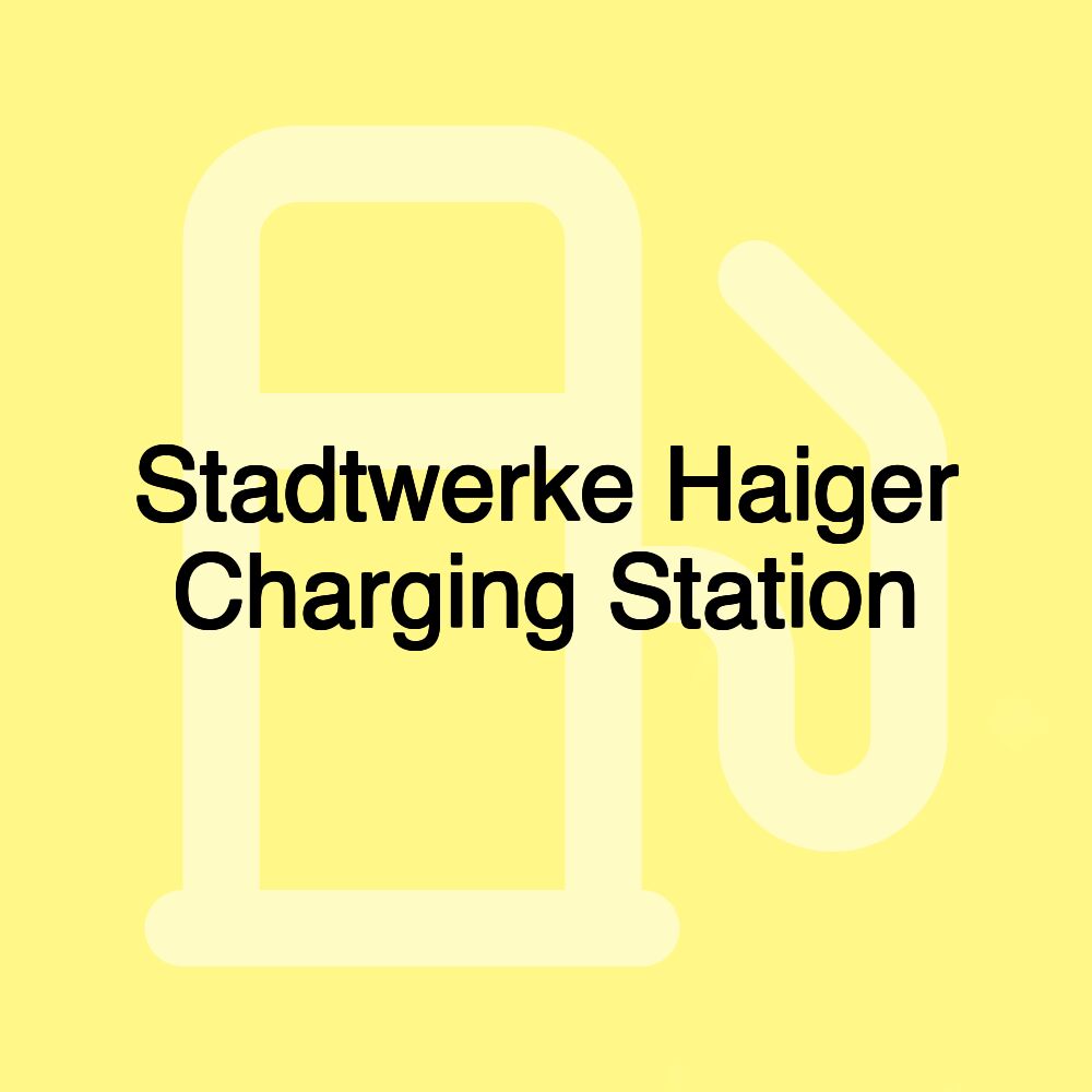 Stadtwerke Haiger Charging Station