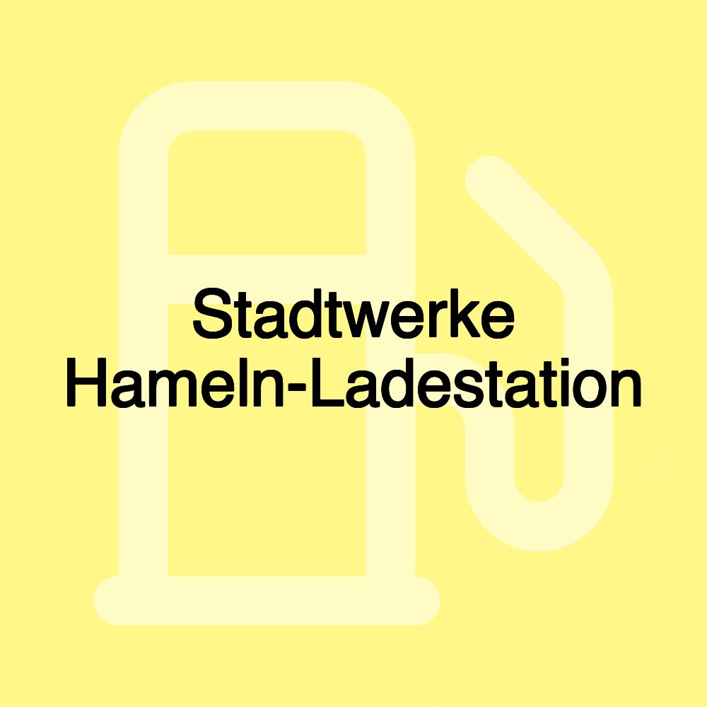 Stadtwerke Hameln-Ladestation