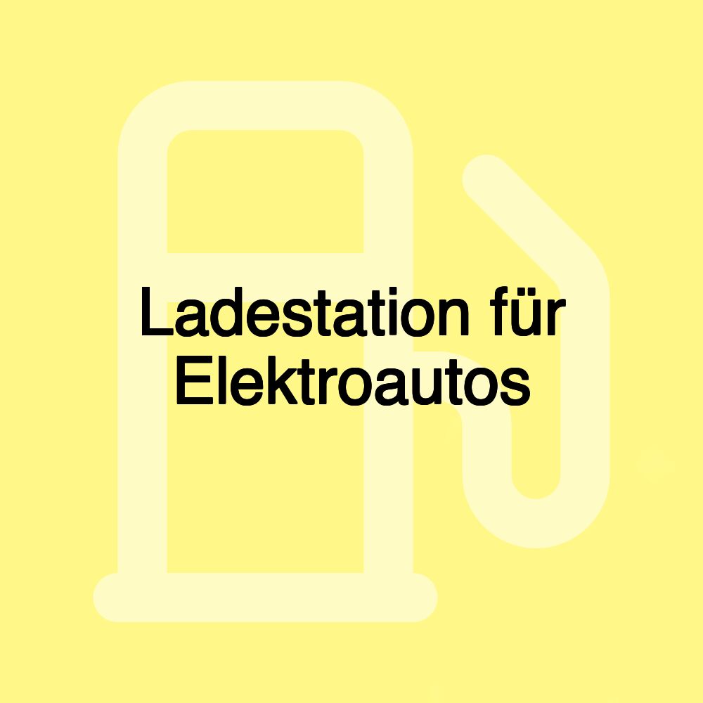 Ladestation für Elektroautos