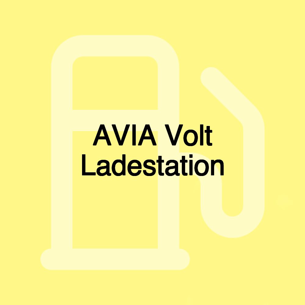 AVIA Volt Ladestation