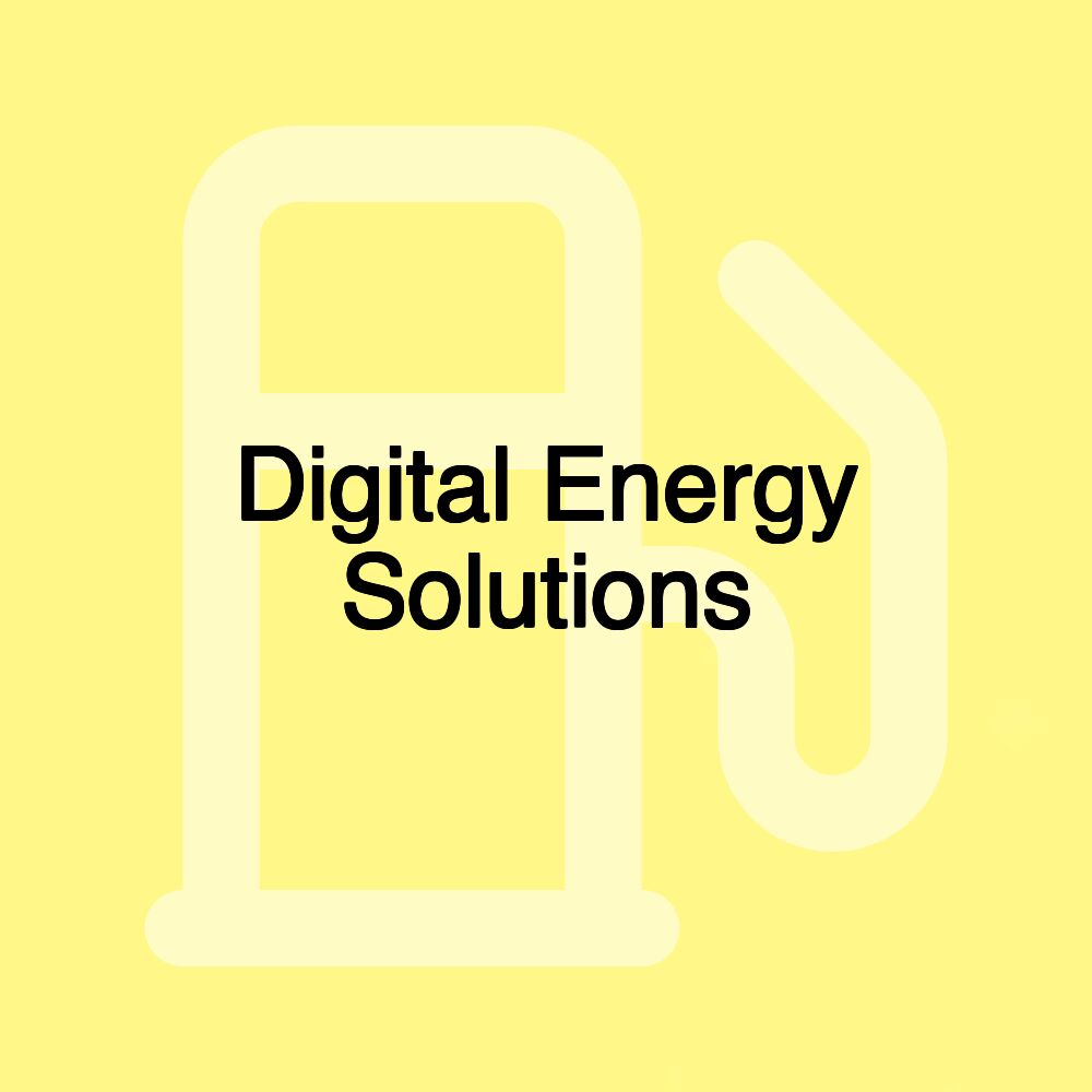 Digital Energy Solutions