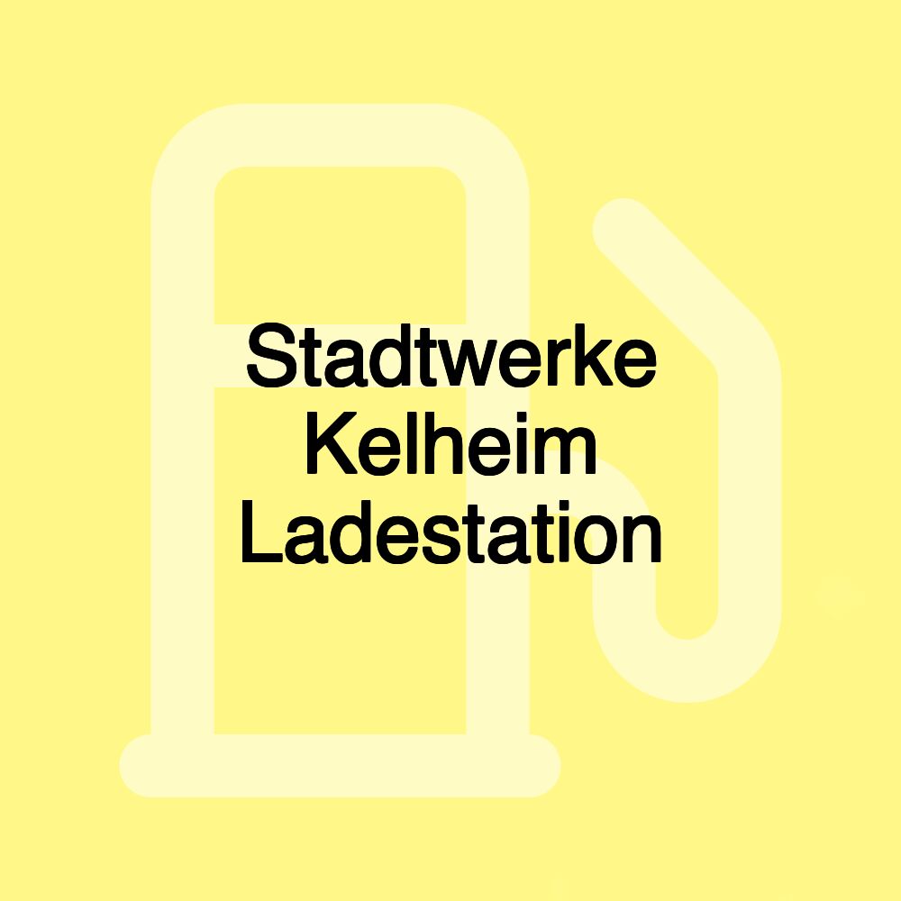 Stadtwerke Kelheim Ladestation