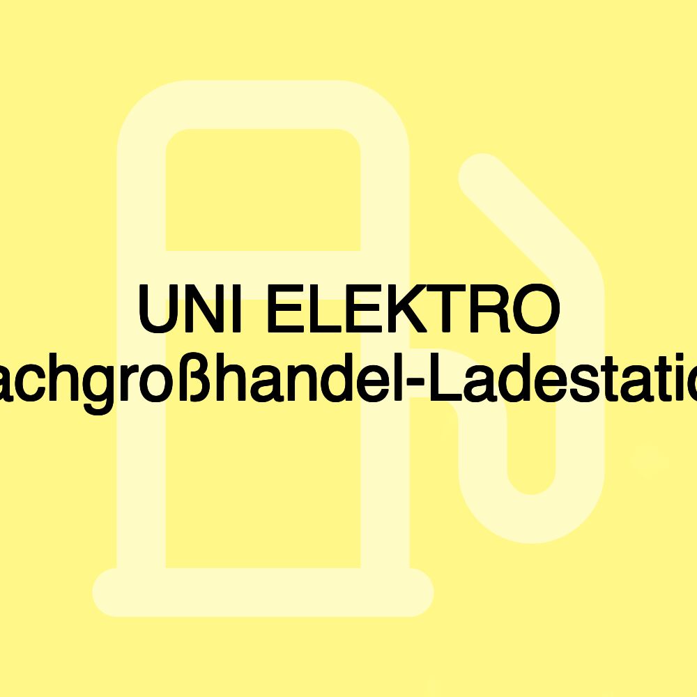 UNI ELEKTRO Fachgroßhandel-Ladestation