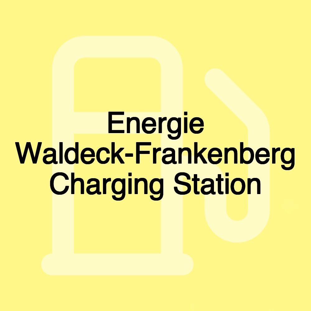 Energie Waldeck-Frankenberg Charging Station