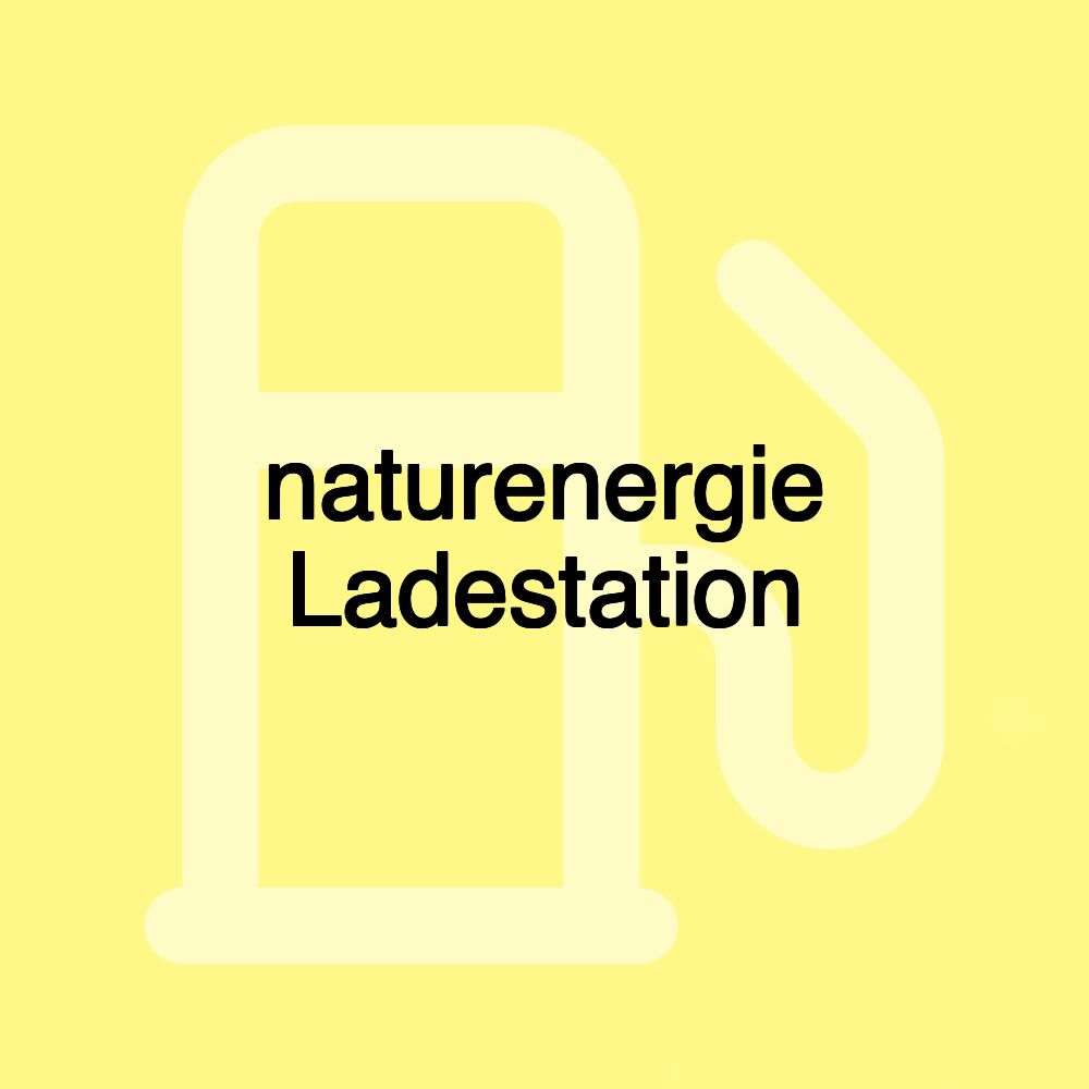 naturenergie Ladestation