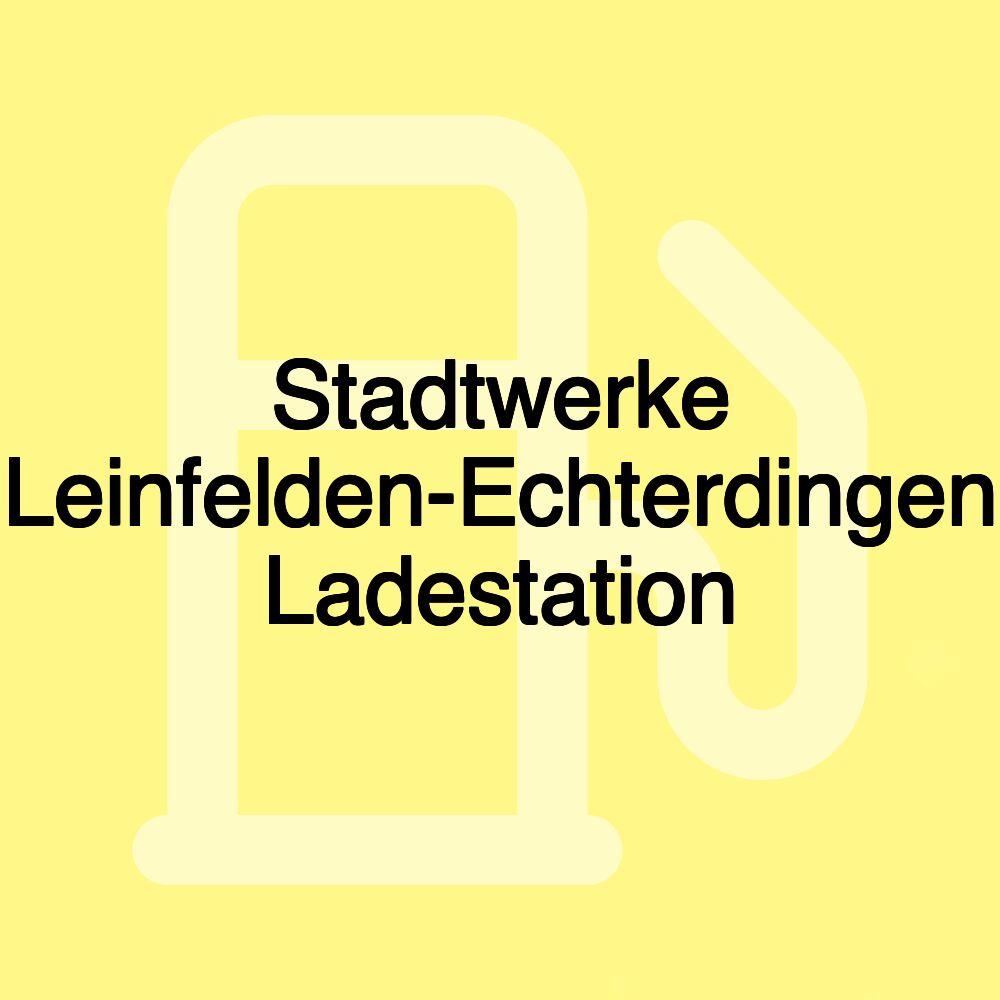 Stadtwerke Leinfelden-Echterdingen Ladestation