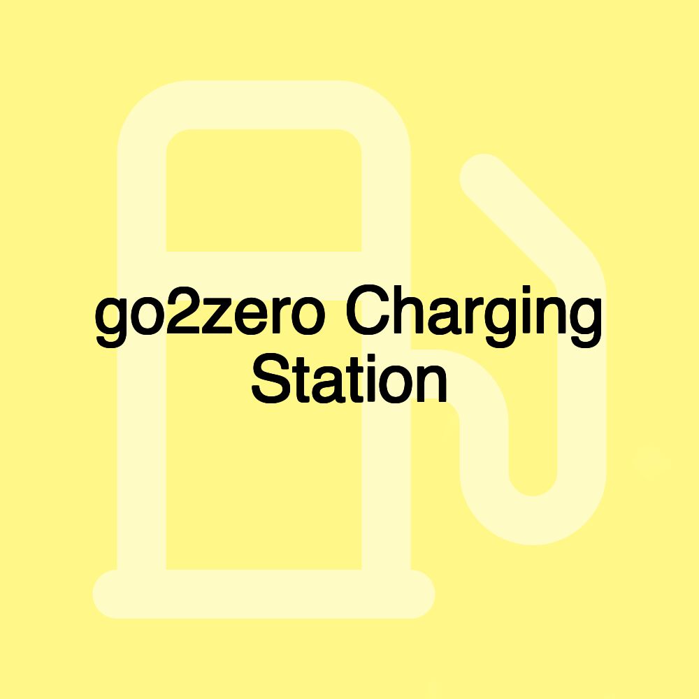 go2zero Charging Station