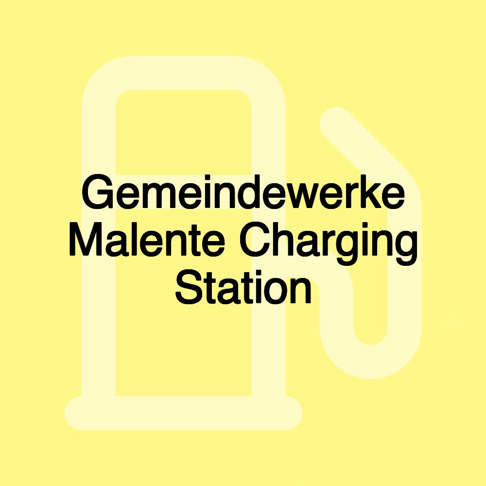 Gemeindewerke Malente Charging Station