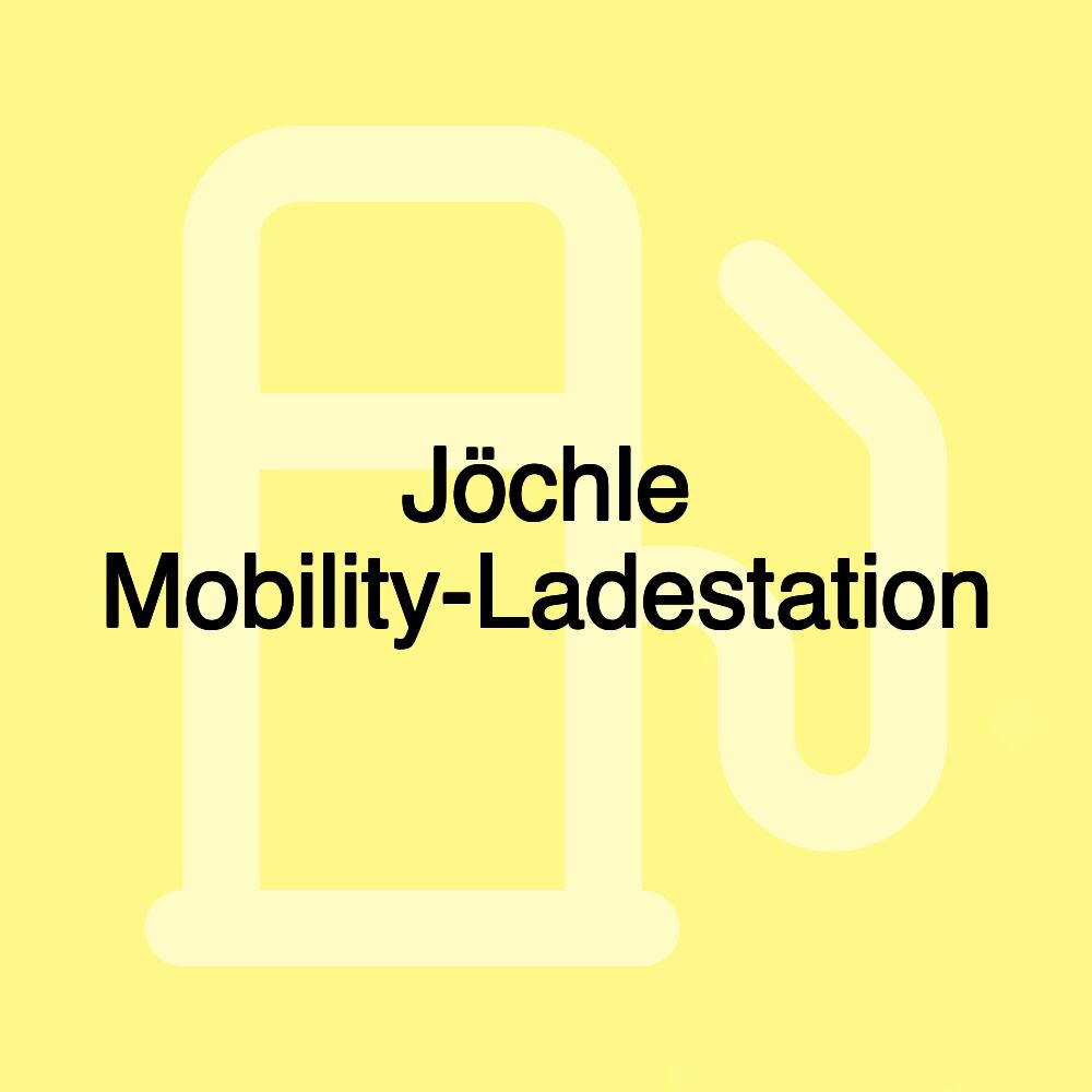 Jöchle Mobility-Ladestation