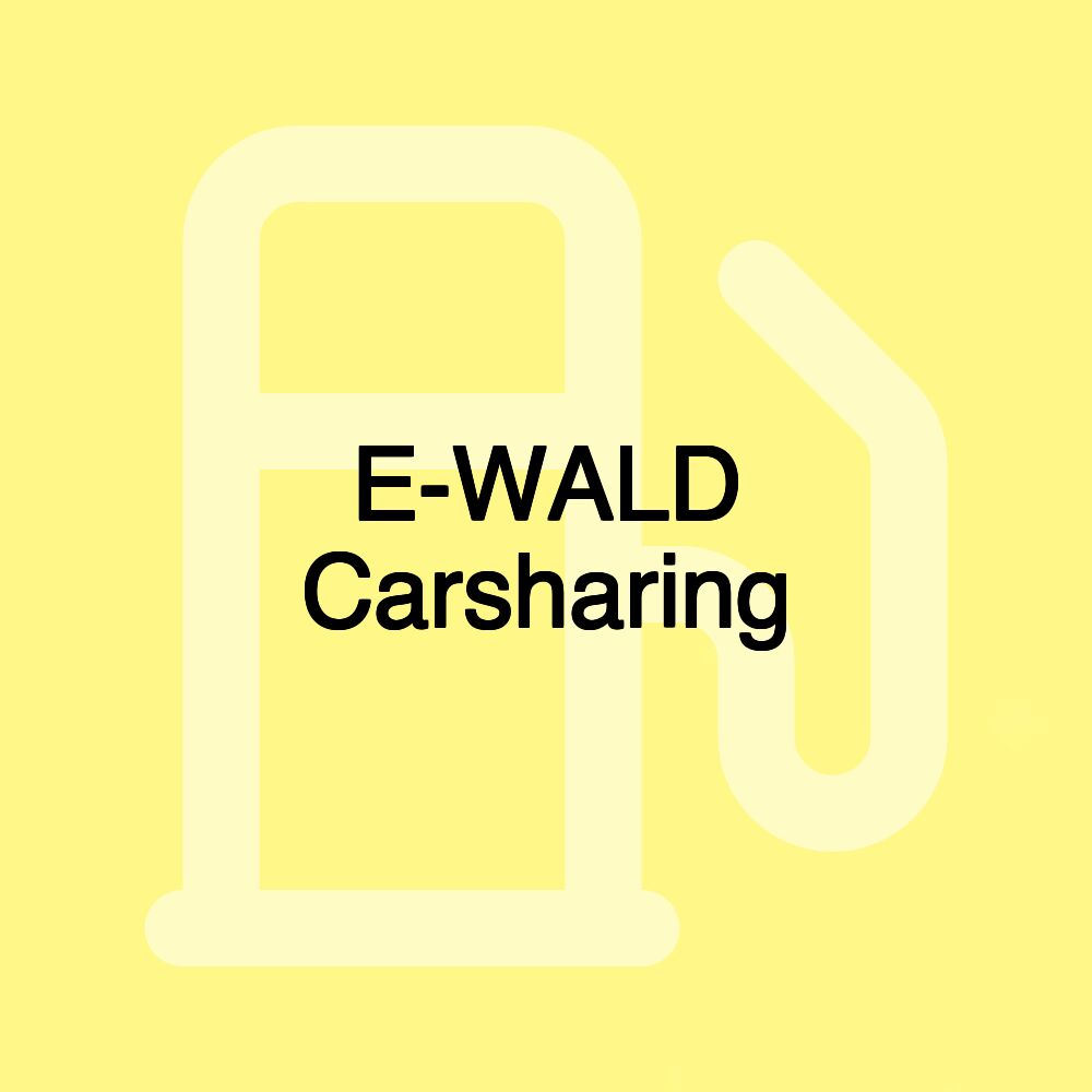 E-WALD Carsharing