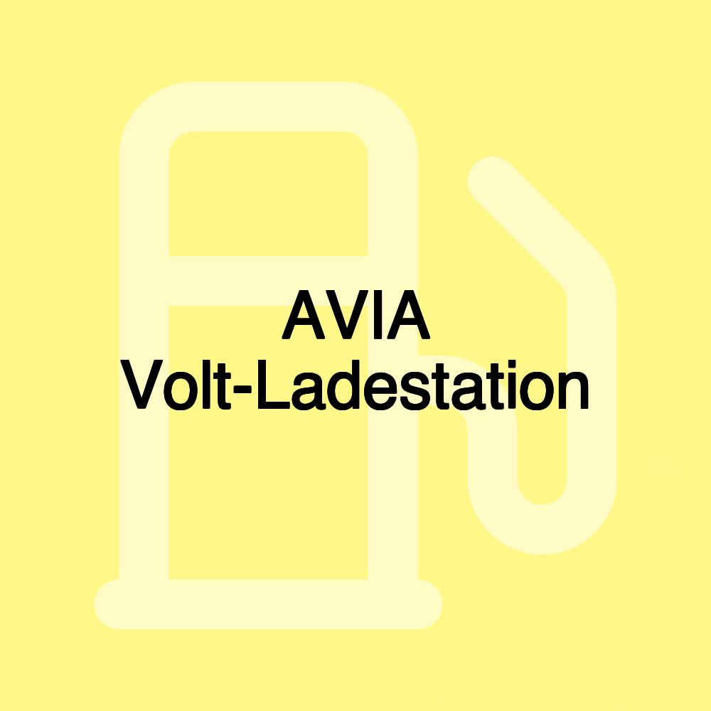 AVIA Volt-Ladestation