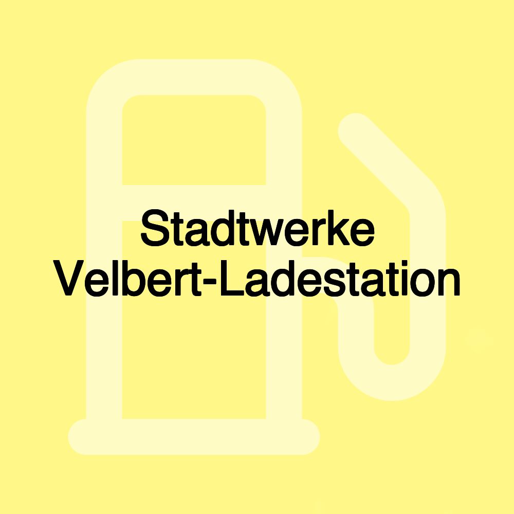 Stadtwerke Velbert-Ladestation