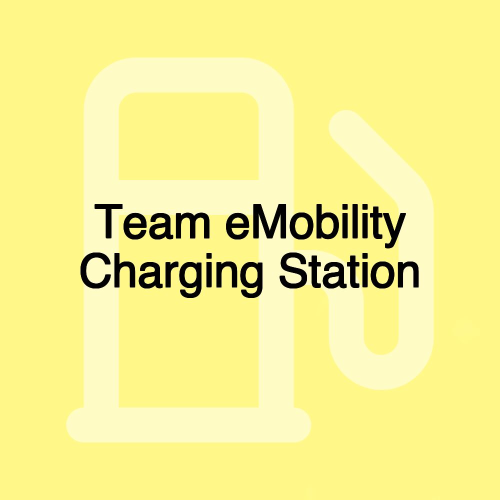 Team eMobility Charging Station