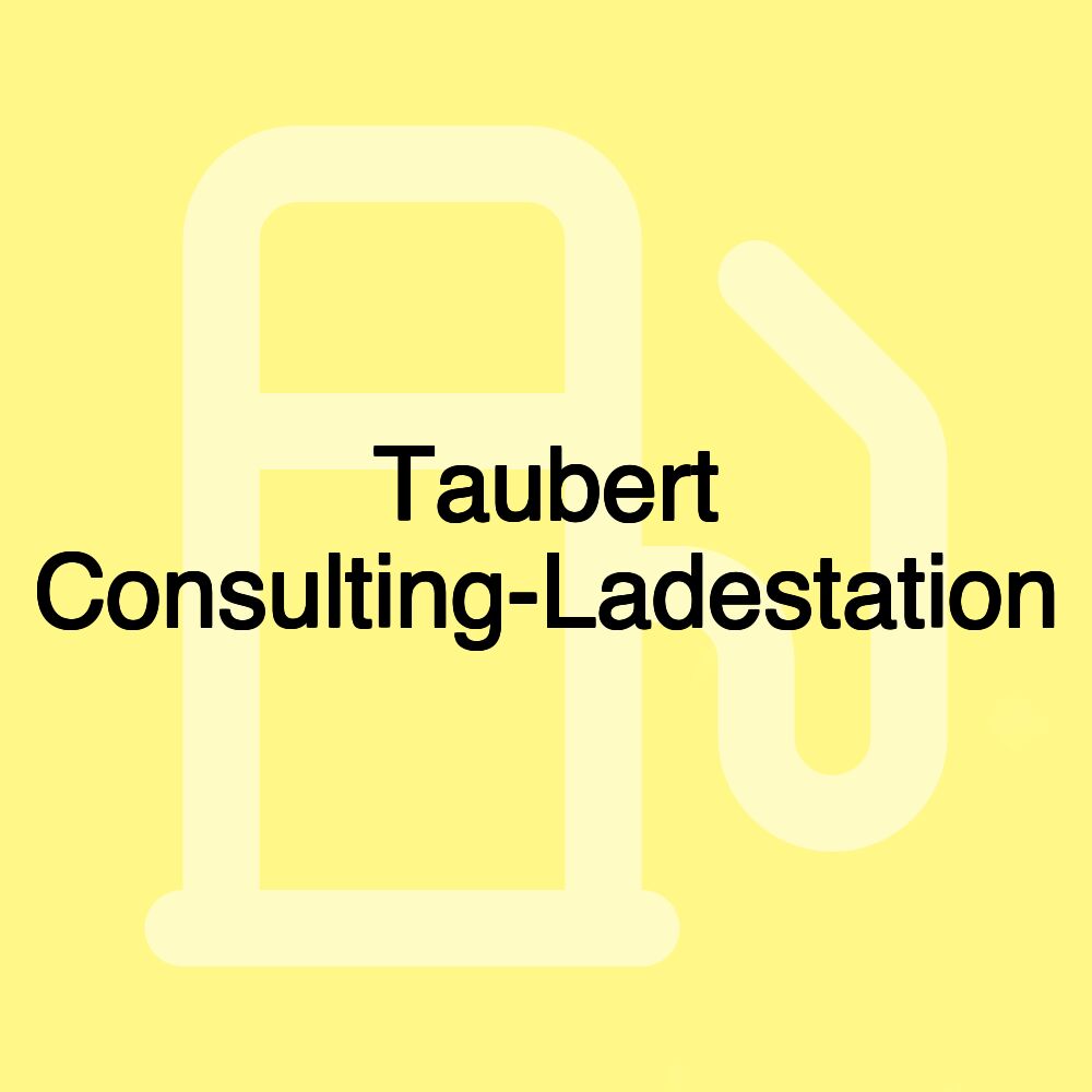 Taubert Consulting-Ladestation