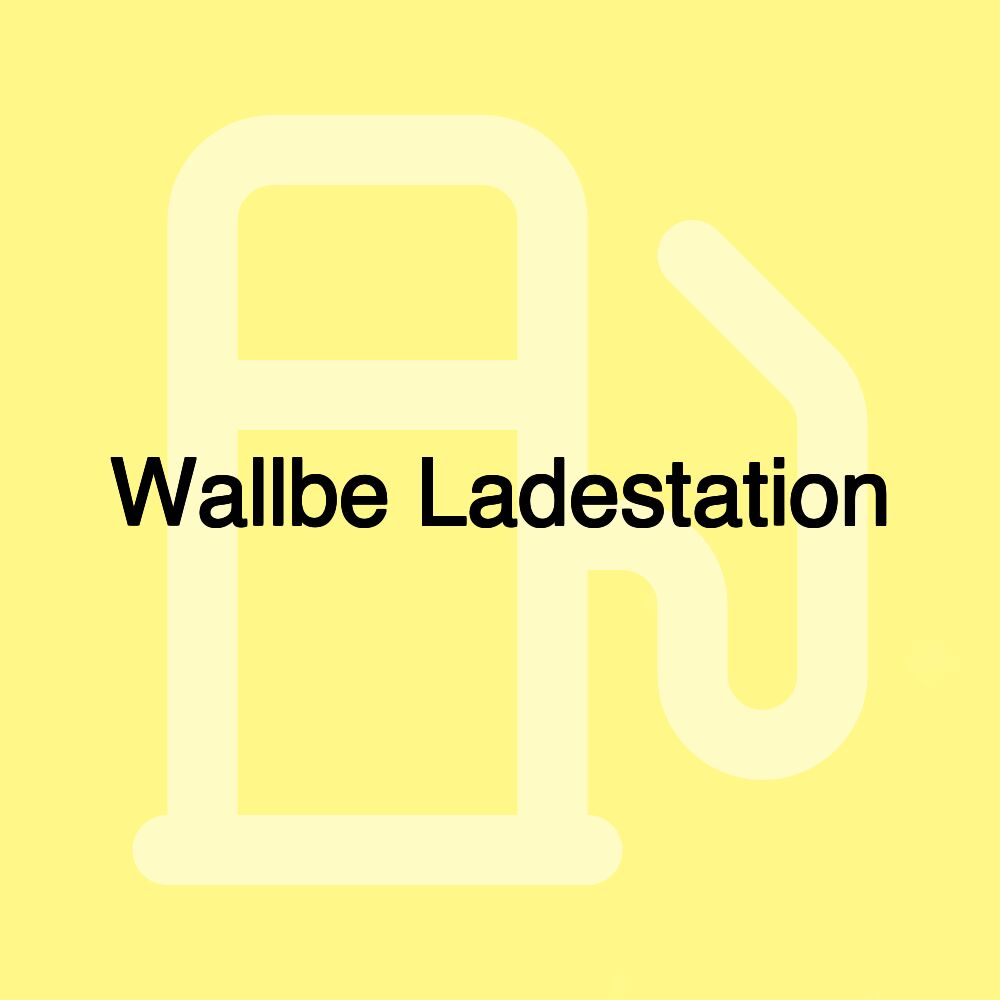 Wallbe Ladestation