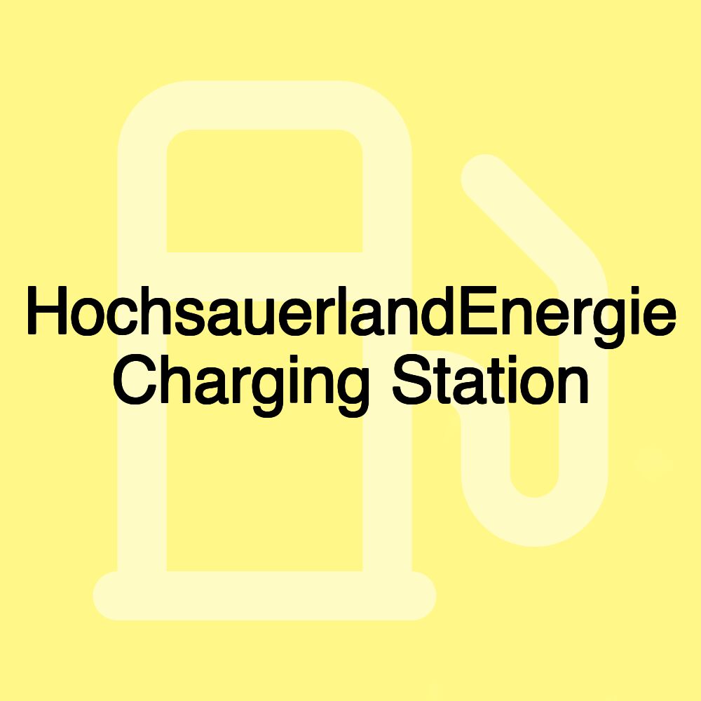 HochsauerlandEnergie Charging Station