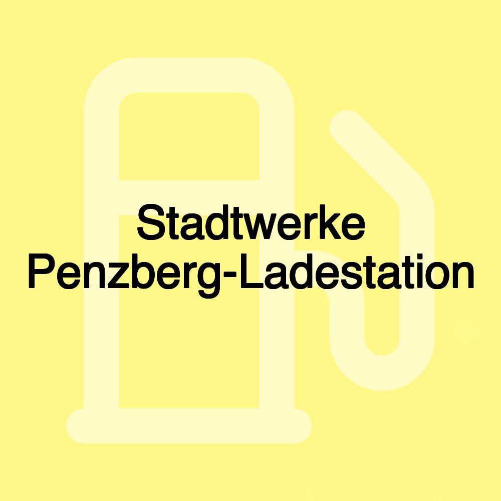 Stadtwerke Penzberg-Ladestation