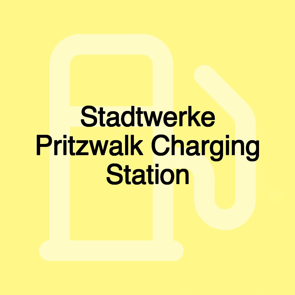 Stadtwerke Pritzwalk Charging Station