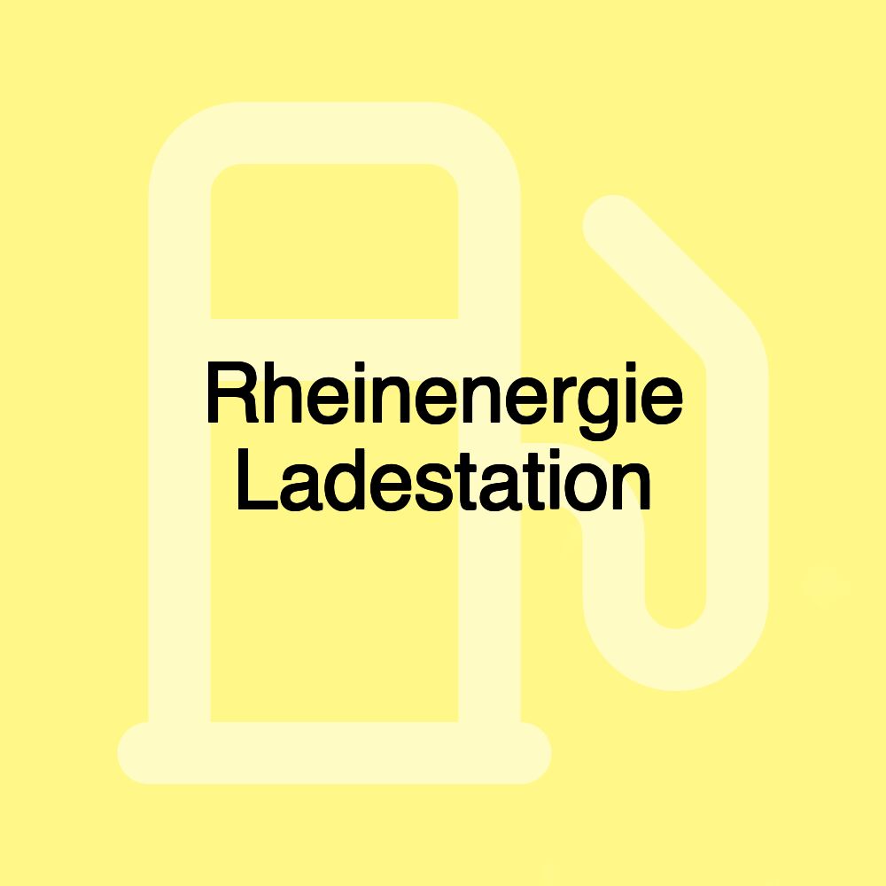 Rheinenergie Ladestation