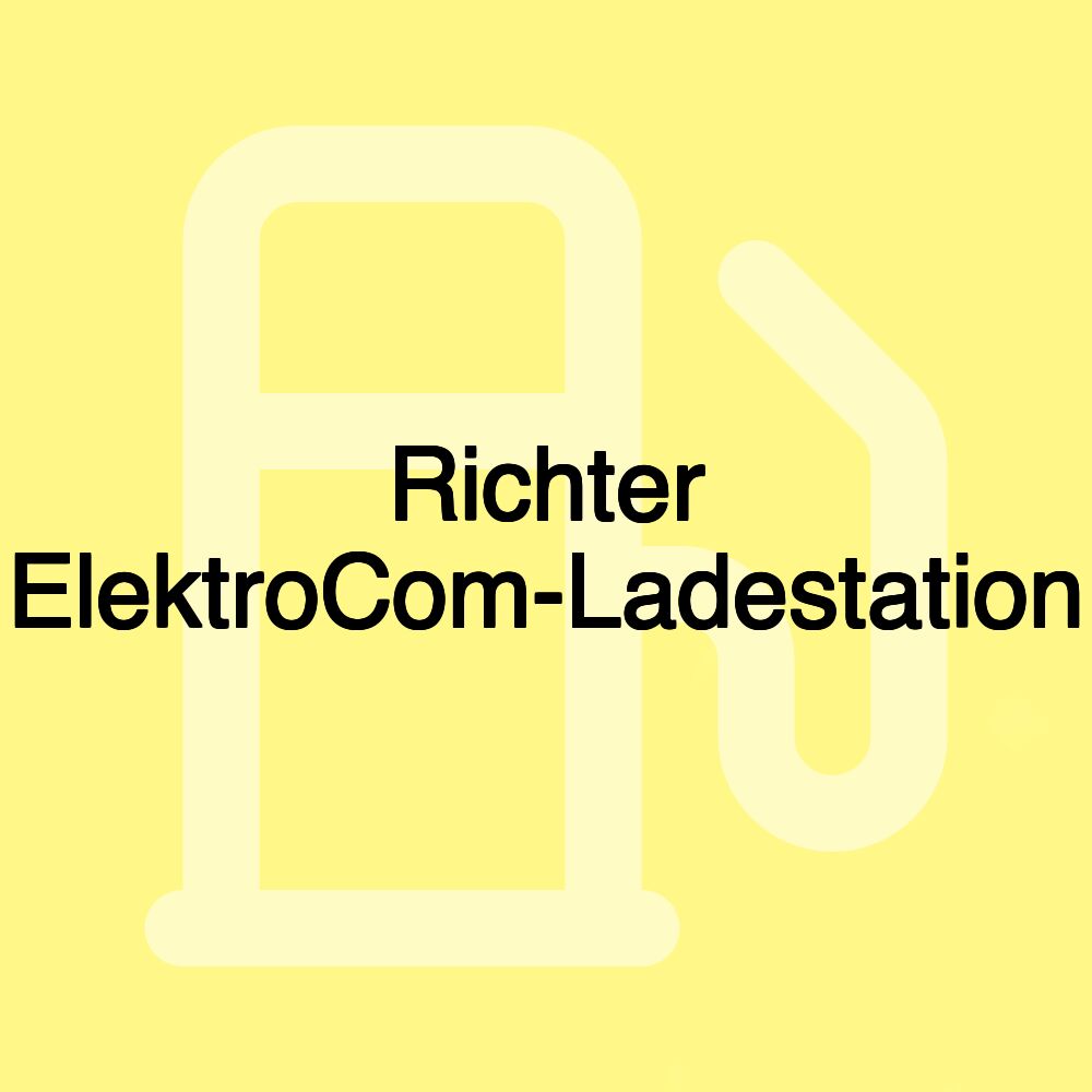 Richter ElektroCom-Ladestation