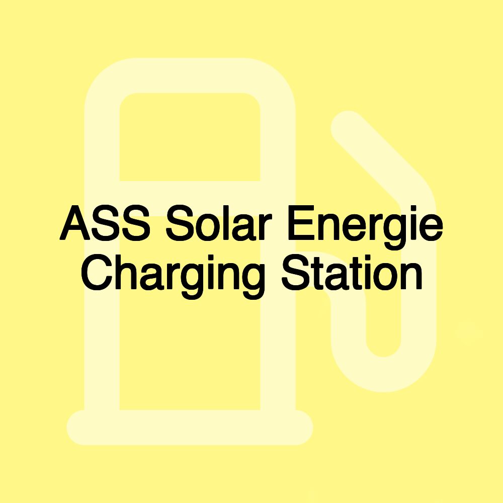 ASS Solar Energie Charging Station