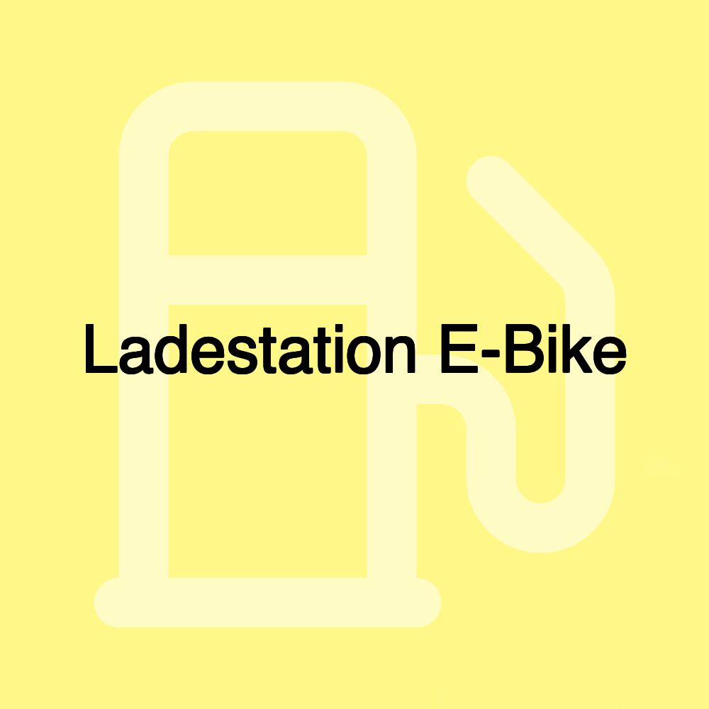 Ladestation E-Bike