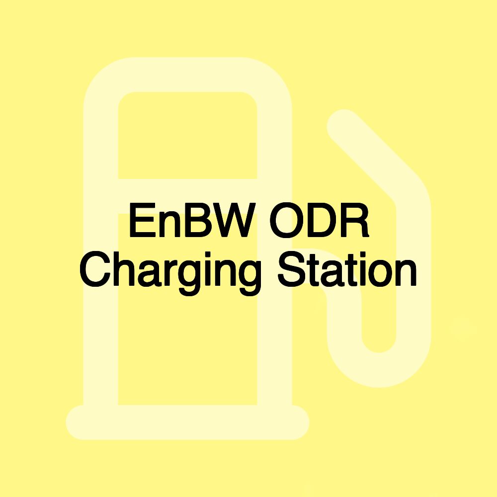 EnBW ODR Charging Station