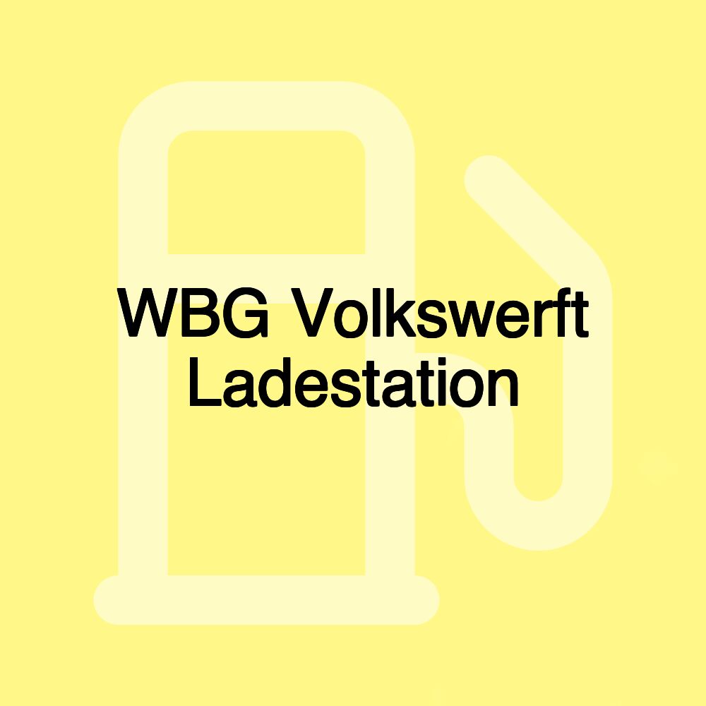 WBG Volkswerft Ladestation