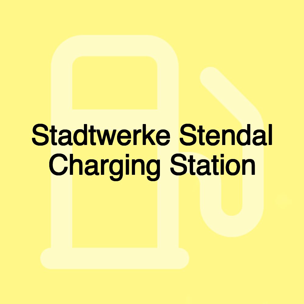 Stadtwerke Stendal Charging Station