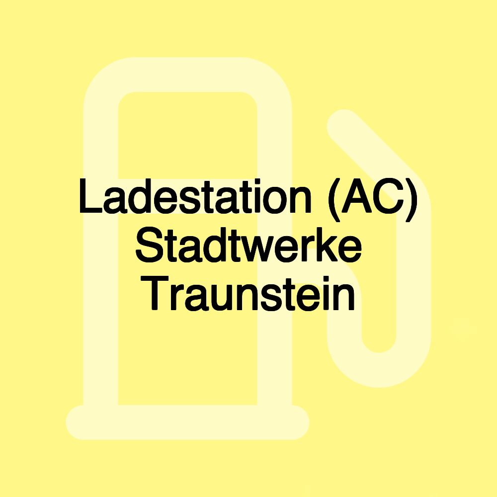 Ladestation (AC) Stadtwerke Traunstein