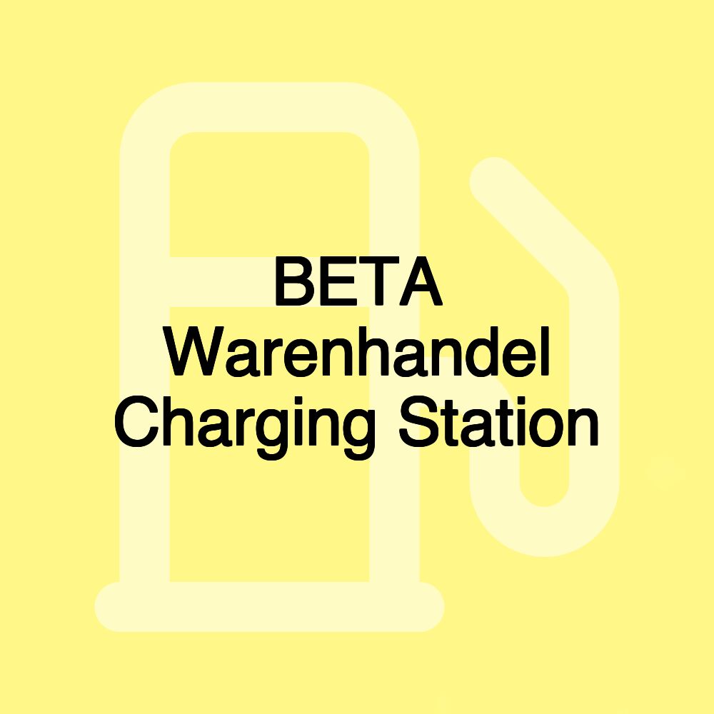 BETA Warenhandel Charging Station