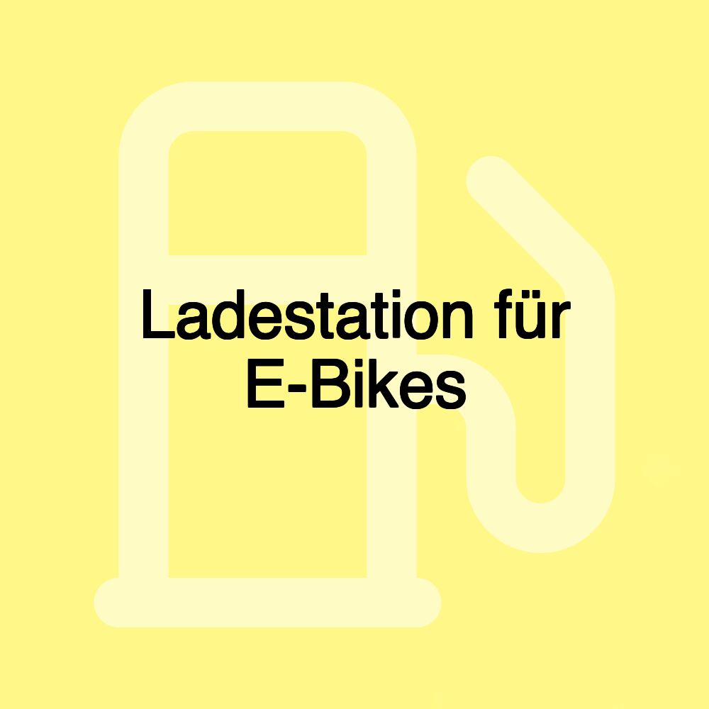 Ladestation für E-Bikes