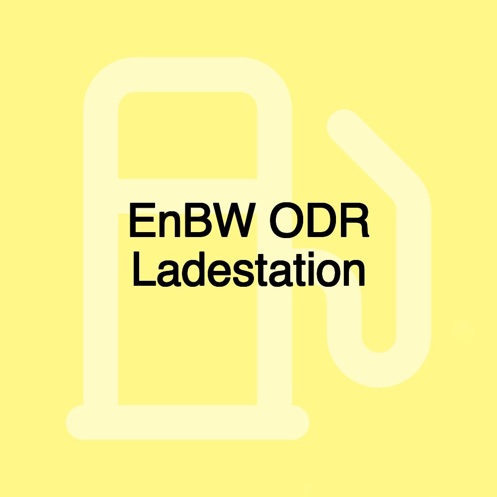 EnBW ODR Ladestation