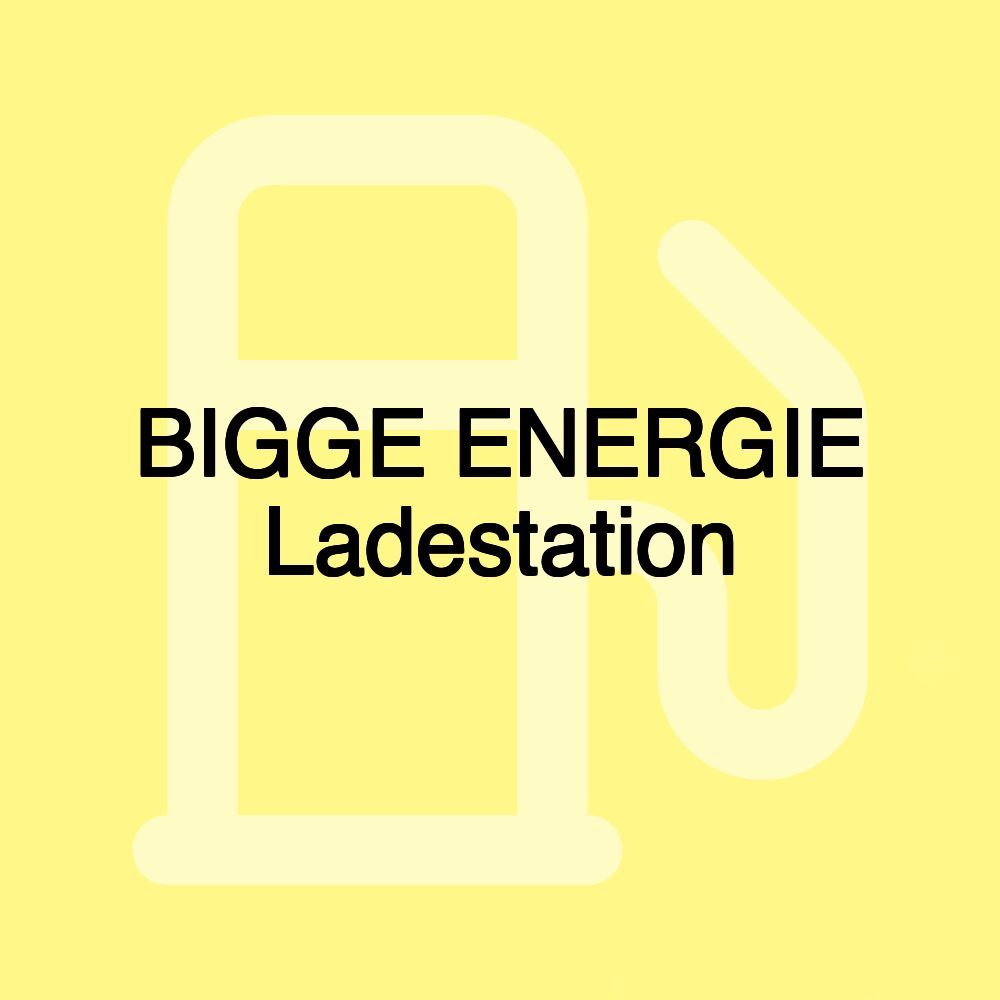 BIGGE ENERGIE Ladestation