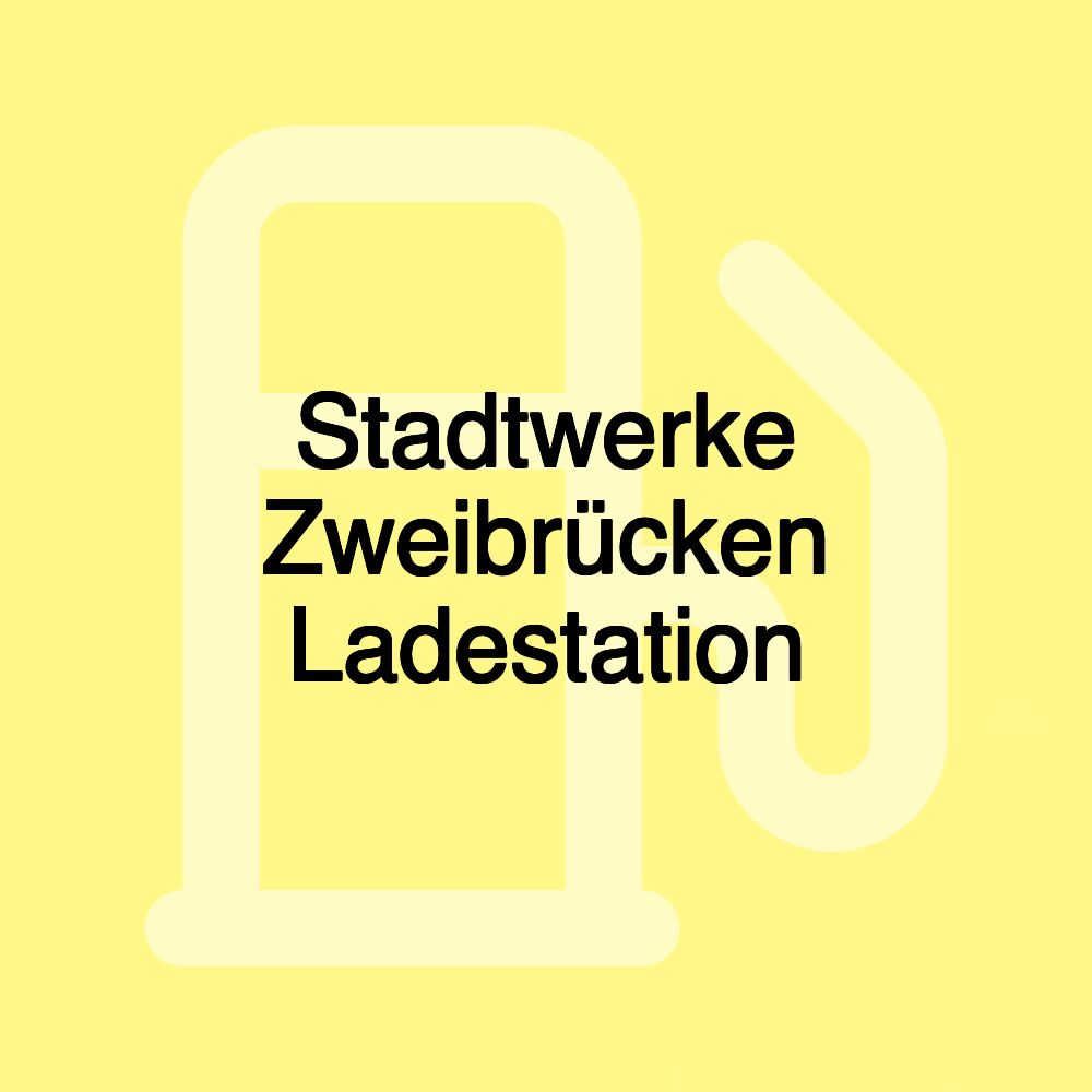 Stadtwerke Zweibrücken Ladestation