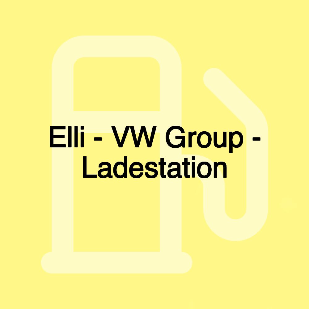 Elli - VW Group - Ladestation